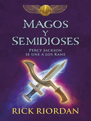 cover image of Magos y semidioses